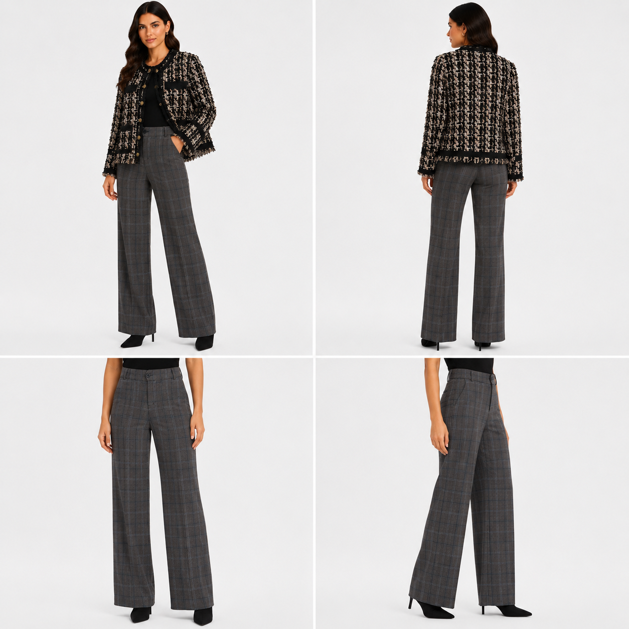 Amie Plaid Pants