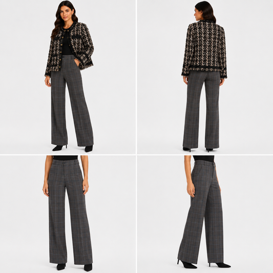 Amie Plaid Pants