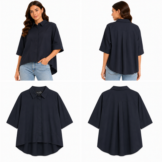 Curate Black Shirt (Size S OS)
