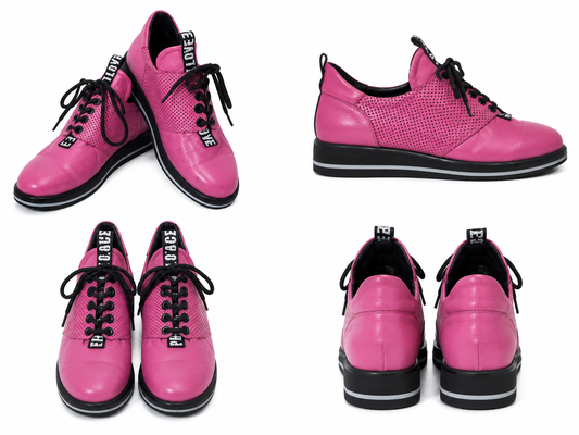 Minx I Love Sneaker Helium Sole Bubblegum Pink (Size 40)