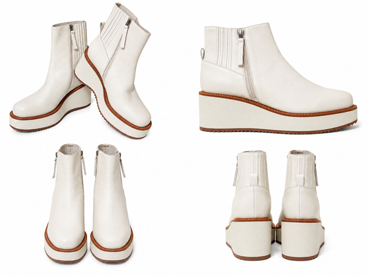Minx Tokyo Boot Ivory (Size 40)