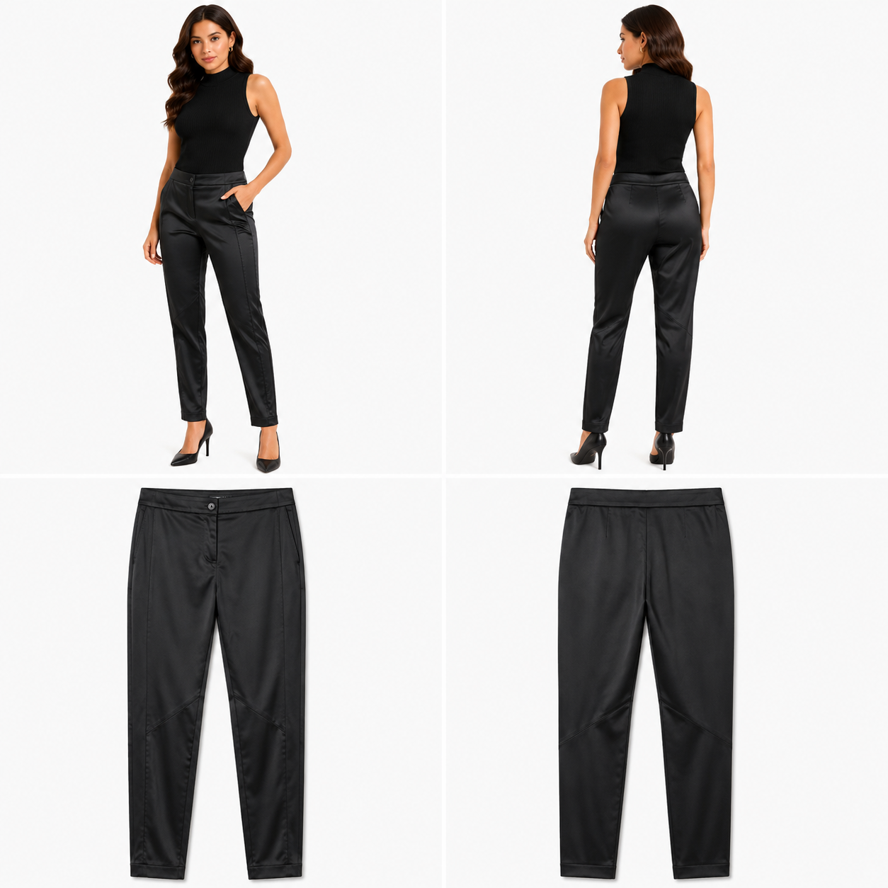 Storm Black Trousers