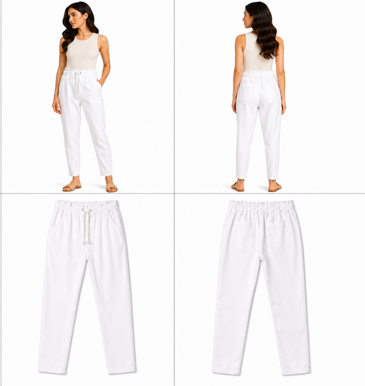 Made In Italy White Pants