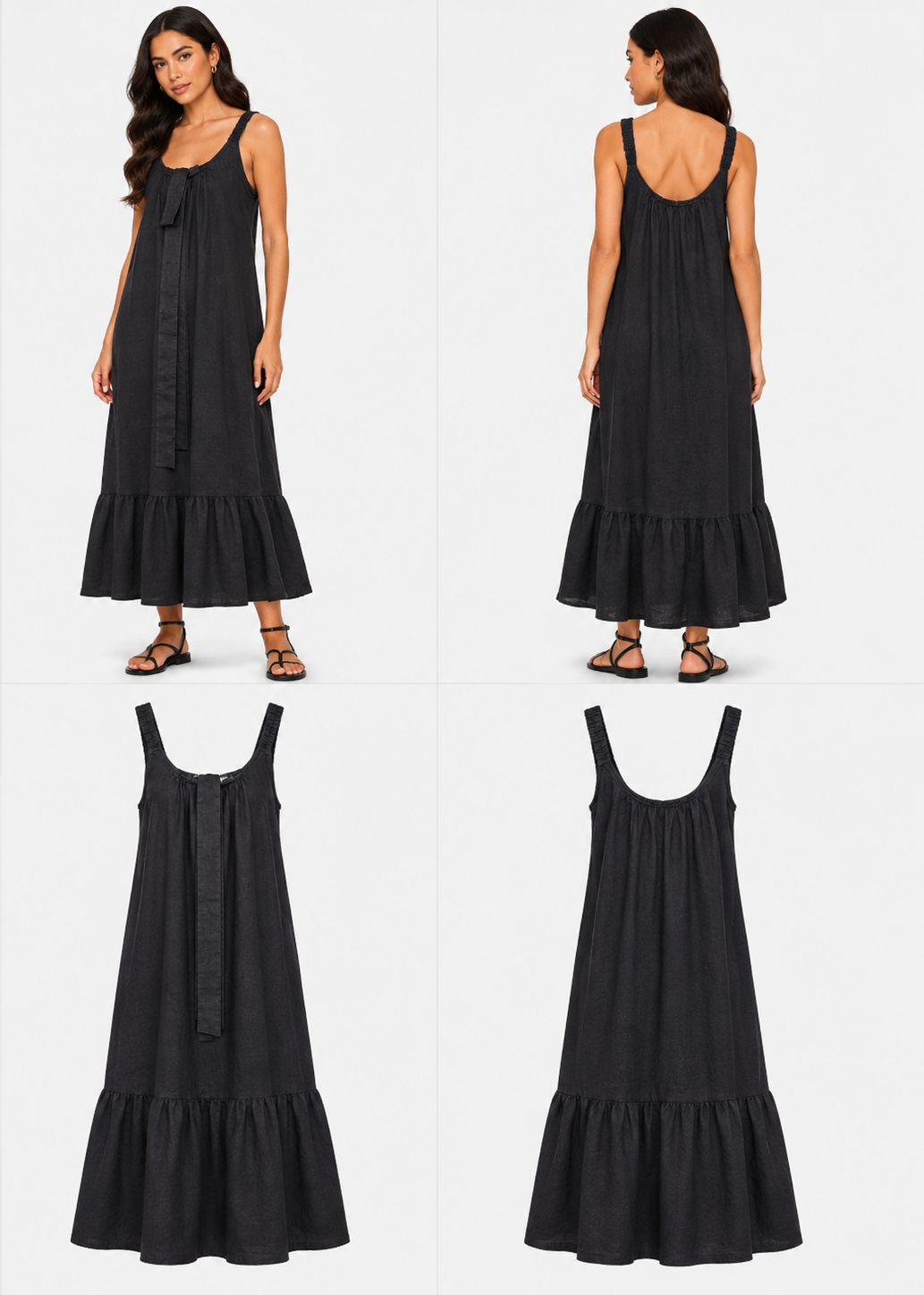 Stella & Gemma Black Dress (Size 8)