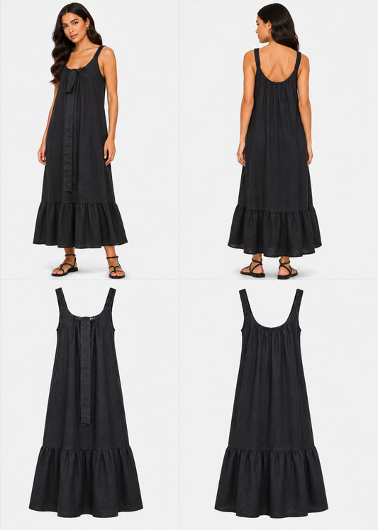 Stella & Gemma Black Dress (Size 8)
