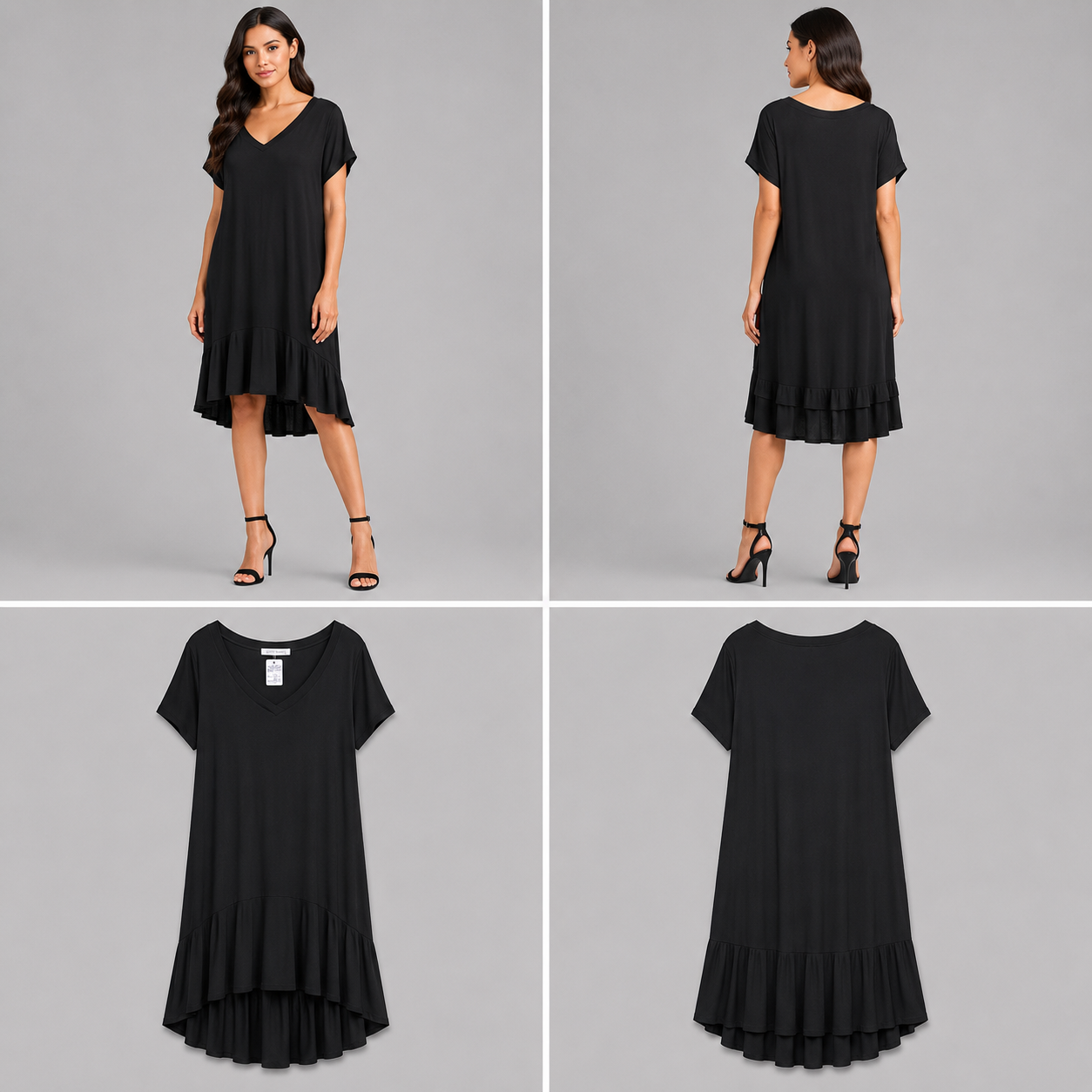 Betty Basics Black Dress (Size 14)