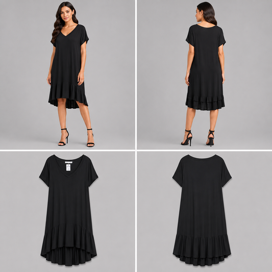 Betty Basics Black Dress (Size 14)