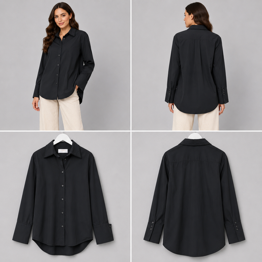 Gregory Long Sleeve Shirt Black