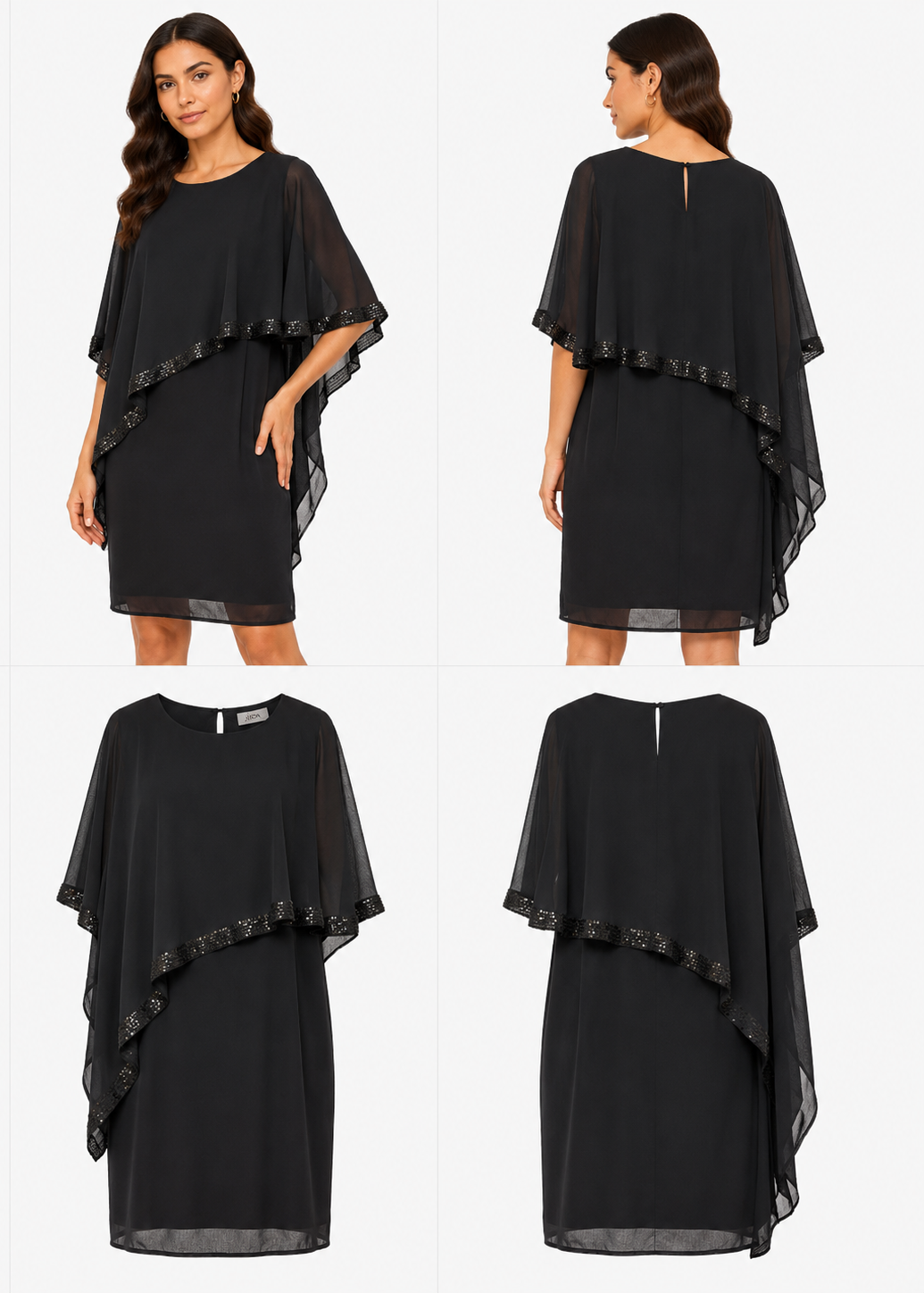 Urban Black Evening Dress (Size 12)