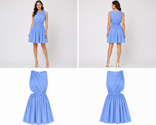 Aje Draped Mini Dress (Size 12)