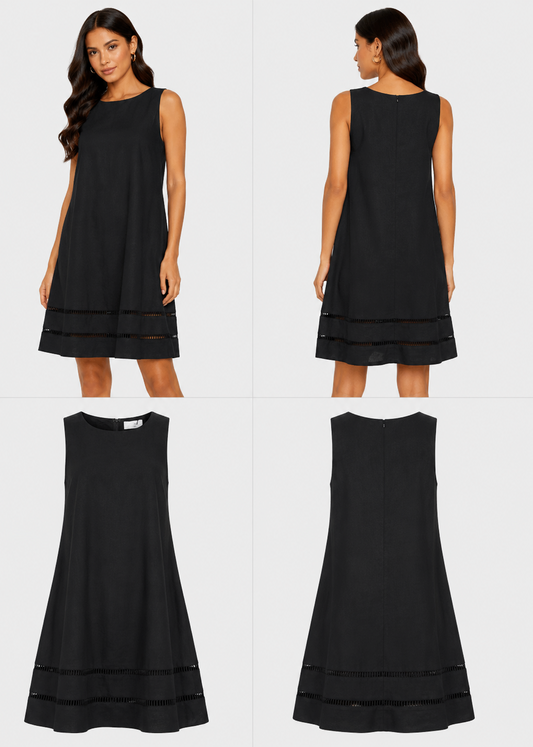 Dissh Black Dress (Size 10)