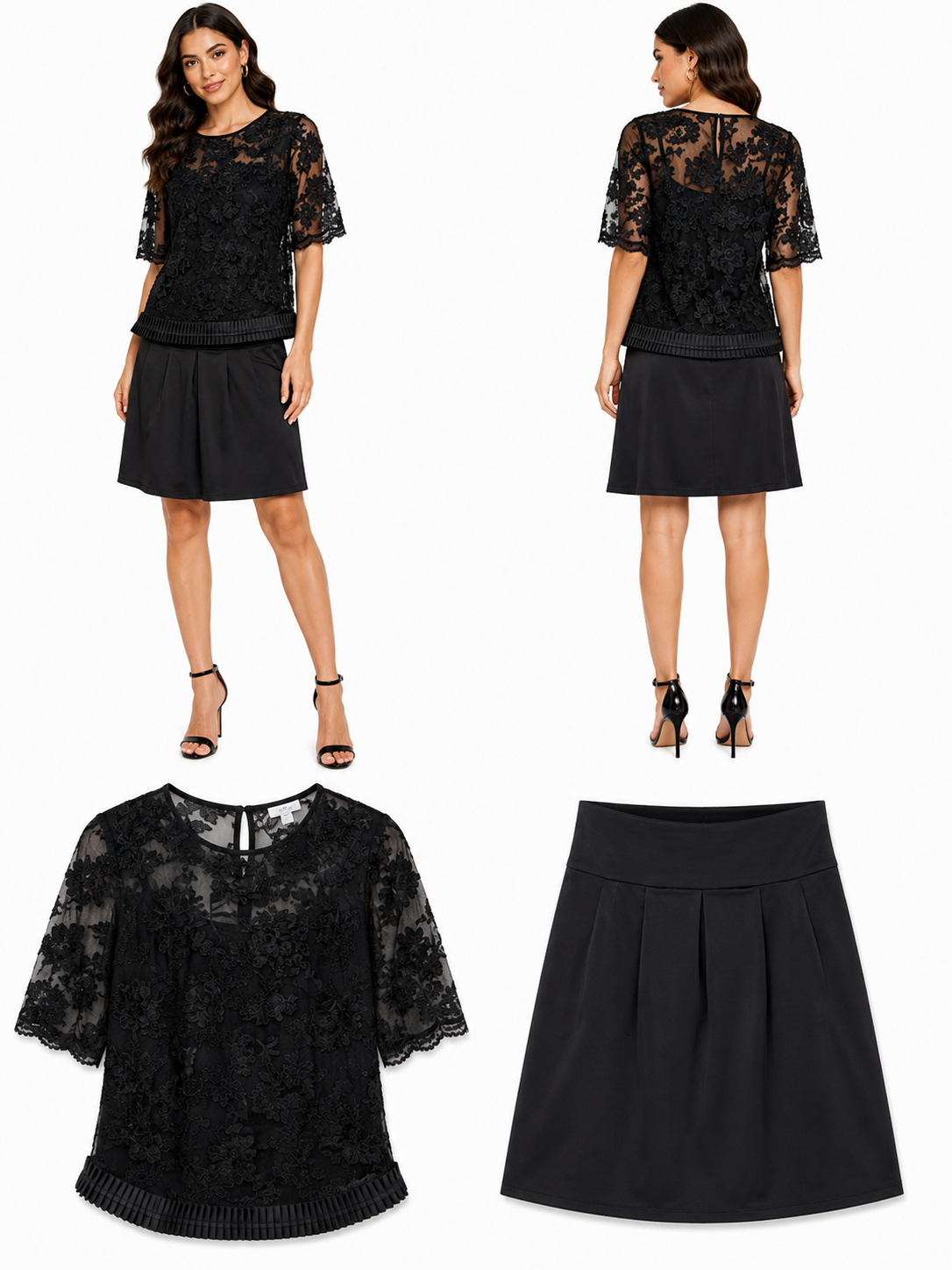 Trelise Cooper Black Need for Bead Top (Size 12)